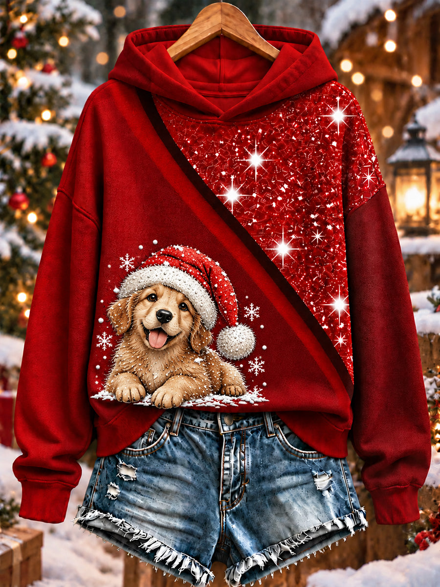 Women's Christmas Print Sweatshirt