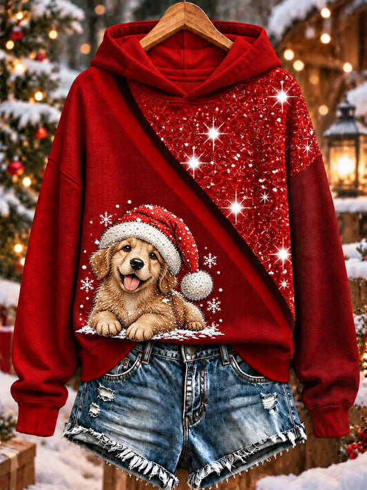 Women's Christmas Print Sweatshirt