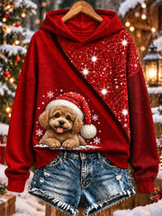 Women's Christmas Print Sweatshirt
