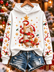 Women's Christmas Print Sweatshirt