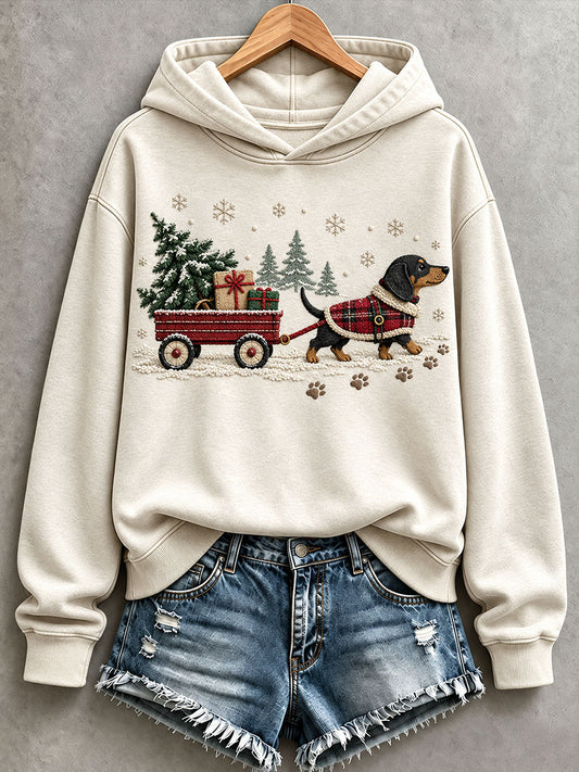 Women’s Lovely Dachshund Hoodie