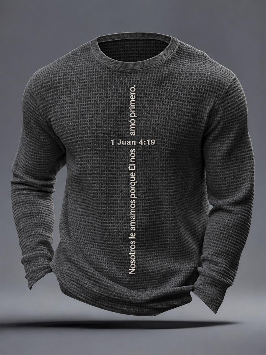 Men's Faith Waffle Top