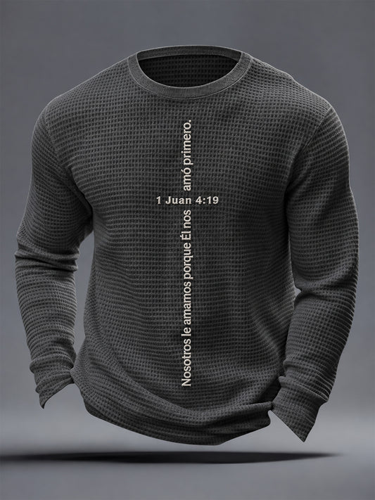 Men's Faith Waffle Top