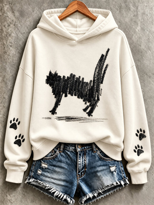 Women's Cute Animal Print Sweatshirt
